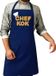 Bellatio Decorations Schort Chefkok Blauw Katoen