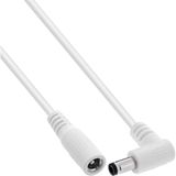 InLine 26902K electriciteitssnoer Wit 2 m DC 5.5 x 2.5 mm