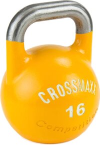 Lifemaxx Crossmaxx Competition Kettlebell - 16 kg - Yellow