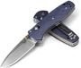 Benchmade Mini Barrage 585-03 - Axis-Assist - S30V - Bleu Canyon Richlite - Couteau de poche