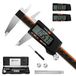 HARDELL Digitale schuifmaat 150 mm met groot lcd-scherm