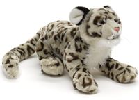 Uni-Toys Sneeuwluipaard - 82 cm (lengte) - pluche luipaard - pluche dier