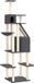 vidaXL Kattenmeubel met sisal krabpalen 201 cm donkergrijs