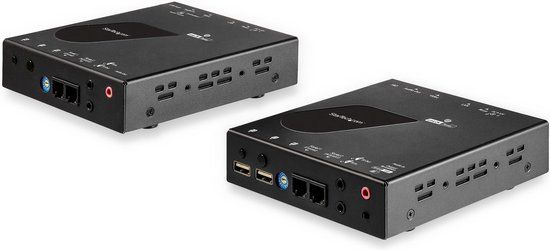 StarTech.com HDMI KVM Extender over IP - 4K 30Hz - Black