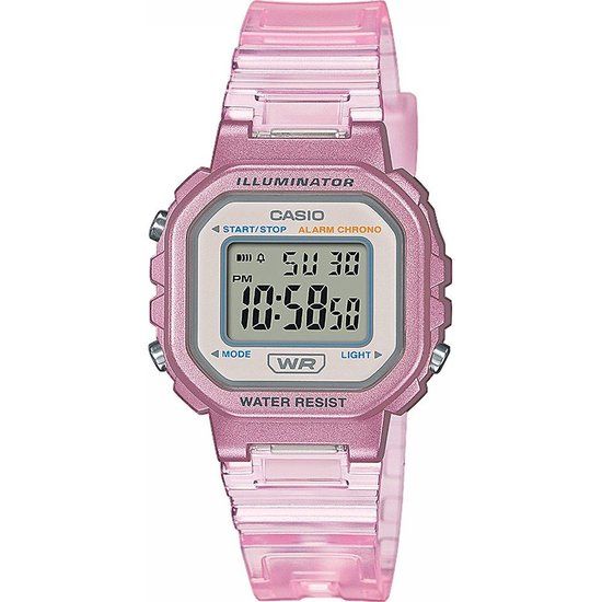 Casio Casio Collection LA-20WHS-4AEF Digital Watch - Plastic - Transparent - Ø 30 mm