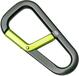 The James Brand The Hardin Black + Electric Moss Karabiner