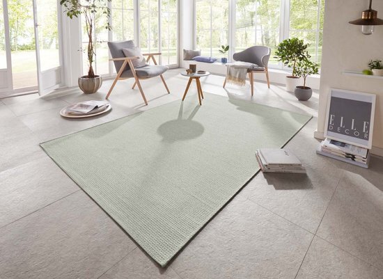 Elle Decor Vlakweef Vloerkleed Millau 103557 140x200 cm Groen