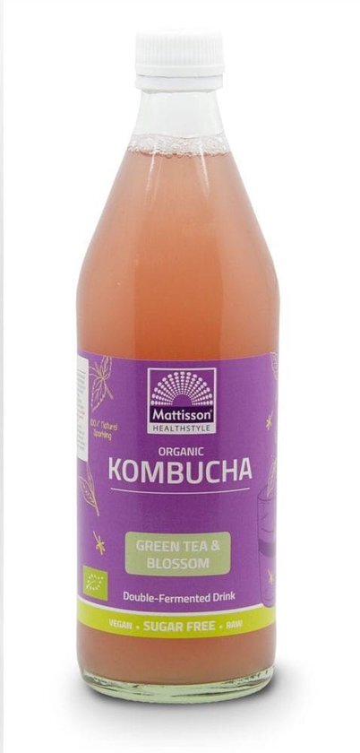 Mattisson Kombucha Groene Thee Blossom 500ml