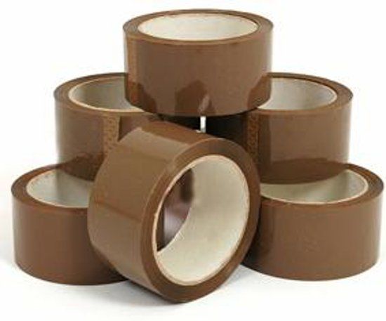 High Quality HQ 506 havanna bruin HQ 506 havanna bruin verpakkings tape - 7106618403943