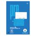 Staufen premio schoolschriftenblok - 5 blocnotes van 50 vel, formaat 25, DIN A4, 90 g/m², gelijnd 9 mm