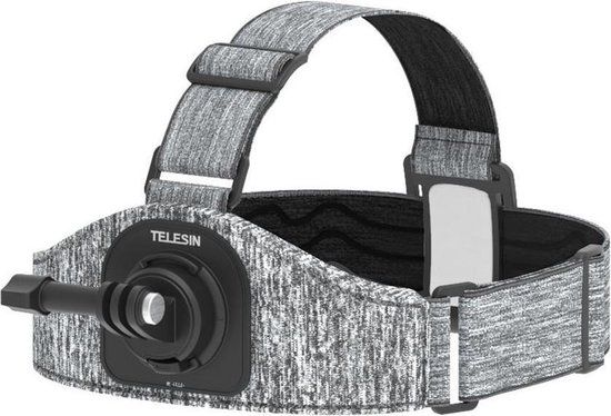 PRO SERIES Head Strap for GoPro / DJI OSMO & ActionCam - Grey