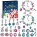 Adventskalender bijoux filles - Kit de bracelet à breloques - 24 jours - Perles 5 à 12 ans