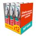 COLGATE - Tandenborstel COLGATE 360 Deep Clean – zachte strengen – familieverpakking – 12 stuks