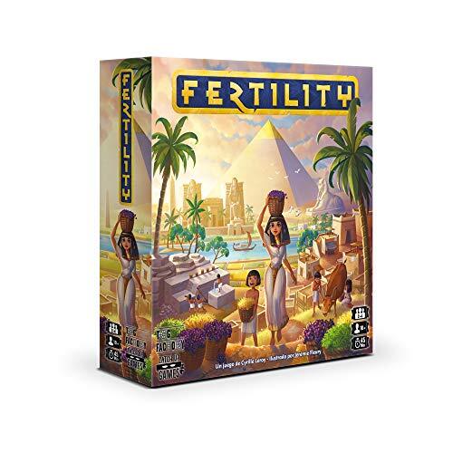 TCG FACTORY TCG Factory - FERTILITY bordspel voor het hele gezin. 2 tot 4 spelers. Reis naar het oude Egypte en creëer de stad efficiënter met dit Euro-starterspel.