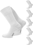 normani 6 paar Classic-gezondheidssokken wit