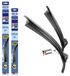 alca® Essuie-glace pour ISUZU D-MAX 05.2002 - 12.2012, SUPER FLAT Balai d'essuie-glace plat, design extra plat, Flexible, revêtement Nanographite