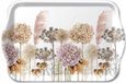 Ambiente Dienblad Melamine 13x21cm Dried Flowers
