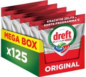 Dreft Vaatwastabletten Platinum Plus All In One Bries - 5 x 25 stuks - Voordeelverpakking