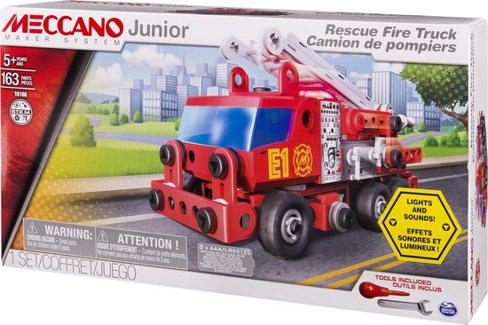 Meccano Junior Fire Engine Deluxe