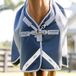 Horseware Amigo Regendeken 1200D 50gr Donkerblauw-grijs - 140
