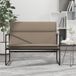 VidaXL Bankje 100x64x80 cm kunstleer cappuccinokleurig