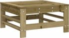 vidaXL Banc de jardin - Pin imprégné