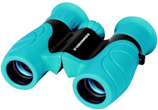 Vision Kids Verrekijker - 8x zoom - Blauw - Kinderen