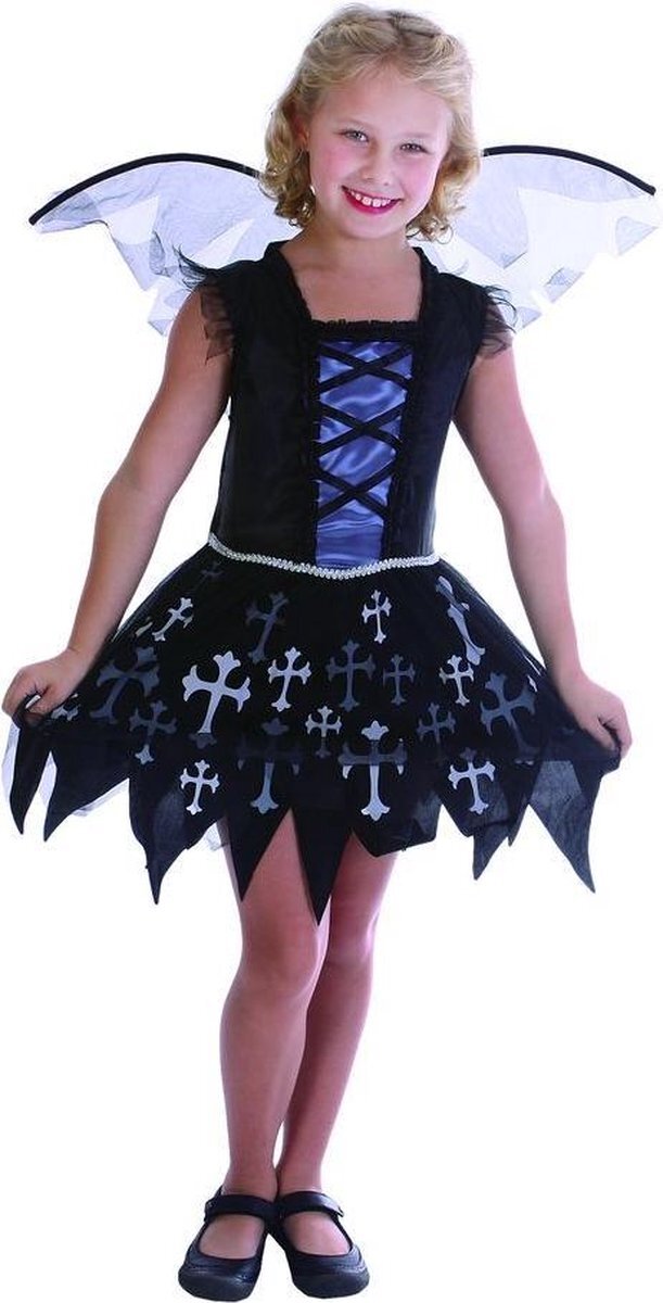 P'TIT Clown Halloween Verkleedjurkje Gothic Fairy Maat 130-140