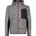 CMP Veste polaire à capuche Homme Gris Polyester 4XL