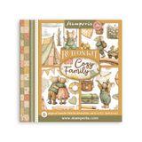 Rub-on Stamperia Rub-on Kit (6 Pages) (Cozy Family)