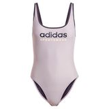 adidas Sportswear U-Back Badpak - Dames - Paars - Maat 30