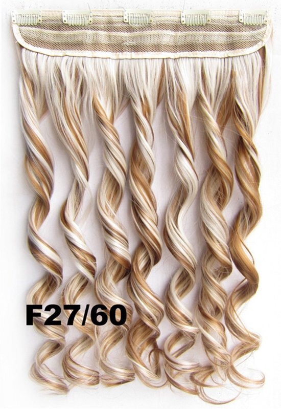 Brazilian Clip in 1 baan wavy F27/60