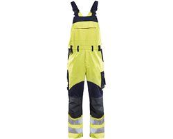 Blåkläder Multinorm bretelbroek Inherent 2889-1512 - High Vis Geel/Marineblauw - Maat 50