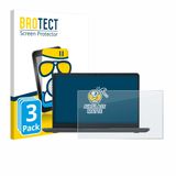 BROTECT Screenprotector voor Lenovo Chromebook 14e Gen 3 - Folie Beschermfolie Beschermglas matte 3 Stuks