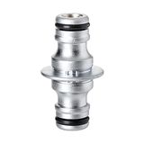 TATAY Reparatiekoppeling Metaal Soft voor Slangen van 1/2" (12,5mm) | Zilver