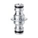 TATAY Reparatiekoppeling Metaal Soft voor Slangen van 1/2" (12,5mm) | Zilver