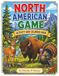 North American Game Activity and Coloring Book for Kids and Adults