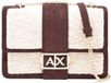 Armani Exchange Sac bandoulière Polyester Unisexe Uni Marron/Blanc