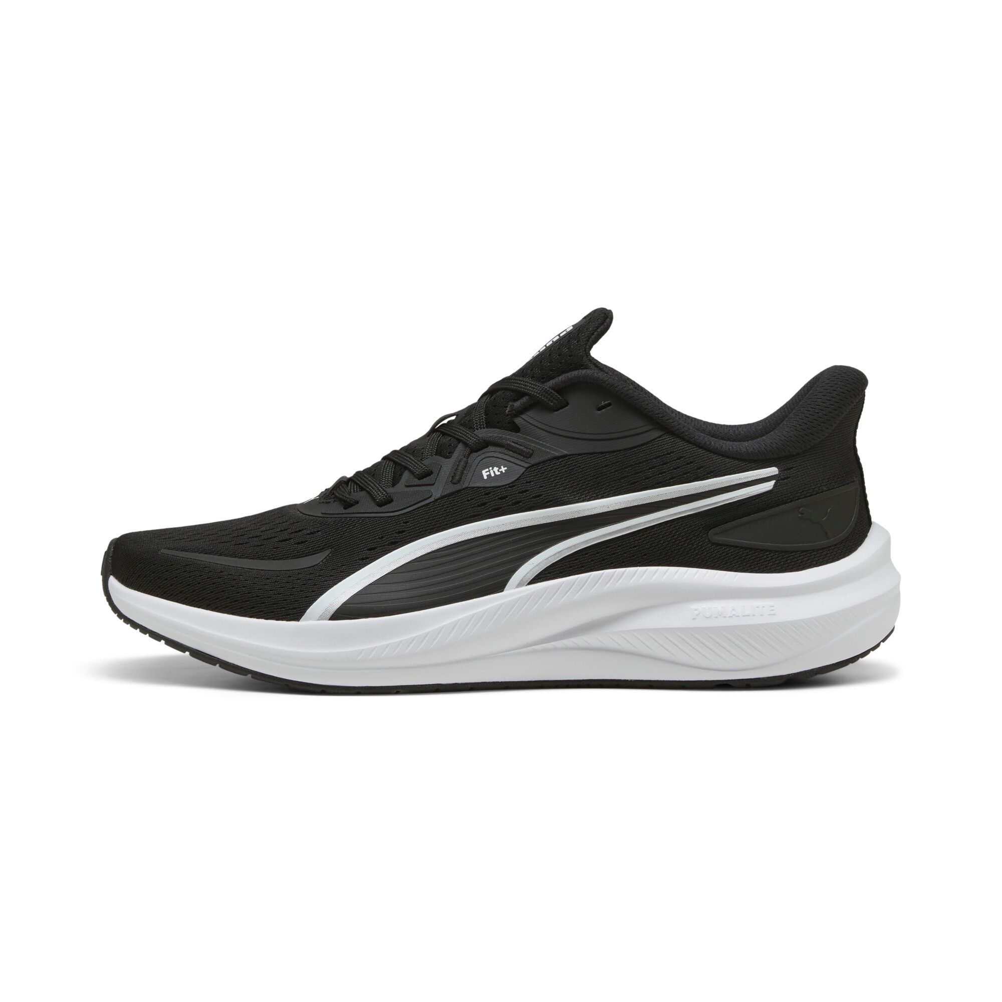 PUMA Skyrocket Lite 2 hardloopschoen unisex, Puma Zwart Puma Wit Puma Zilver, 39 EU