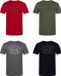 Tom Tailor Heren T-Shirt 4 Pack Regular Fit Ronde Hals Korte Mouw Katoen Obsidian Black M