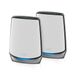 NETGEAR Orbi RBK852 AX6000 WiFi 6 Mesh System - Tri-Band - 2-pack