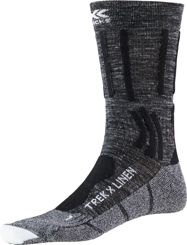 X-SOCKS Trek X Sokken Heren, dolomite grey melange/opal black EU 42-44 2019 Trekking- & Wandelsokken