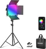 NEEWER RGB660 Pro II Verbeterde RGB LED Video Studio-lamp met statief
