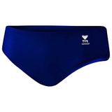 TYR Durafast Elite Solid Racer Swim Suit voor heren, Marine.
