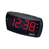 Ices ICR-230-1 Wekkerradio - Zwart