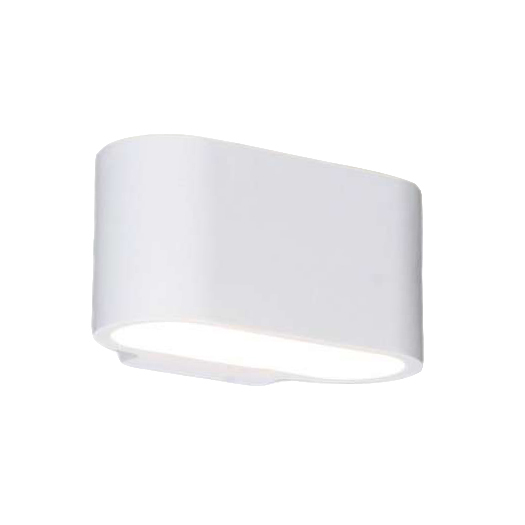 QAZQA Wandlamp Gipsy Arles Plat