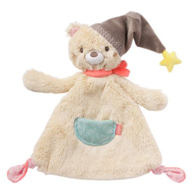 Fehn knuffeldoek beer - Beige