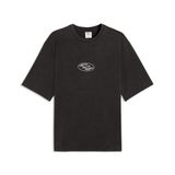 PUMA T-shirt graphique unisexe, Zwart, Taille XL
