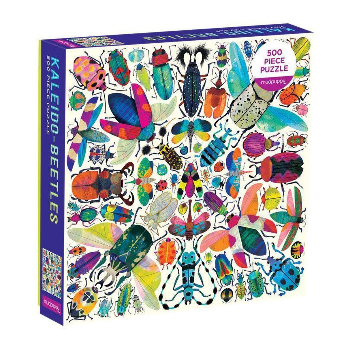 Galison Kaleido beetles 500 piece family puzzle