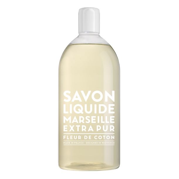 Compagnie de Provence Savon de Marseille vloeibare handzeep Extra Pur Fleur de Coton 1 liter navulling